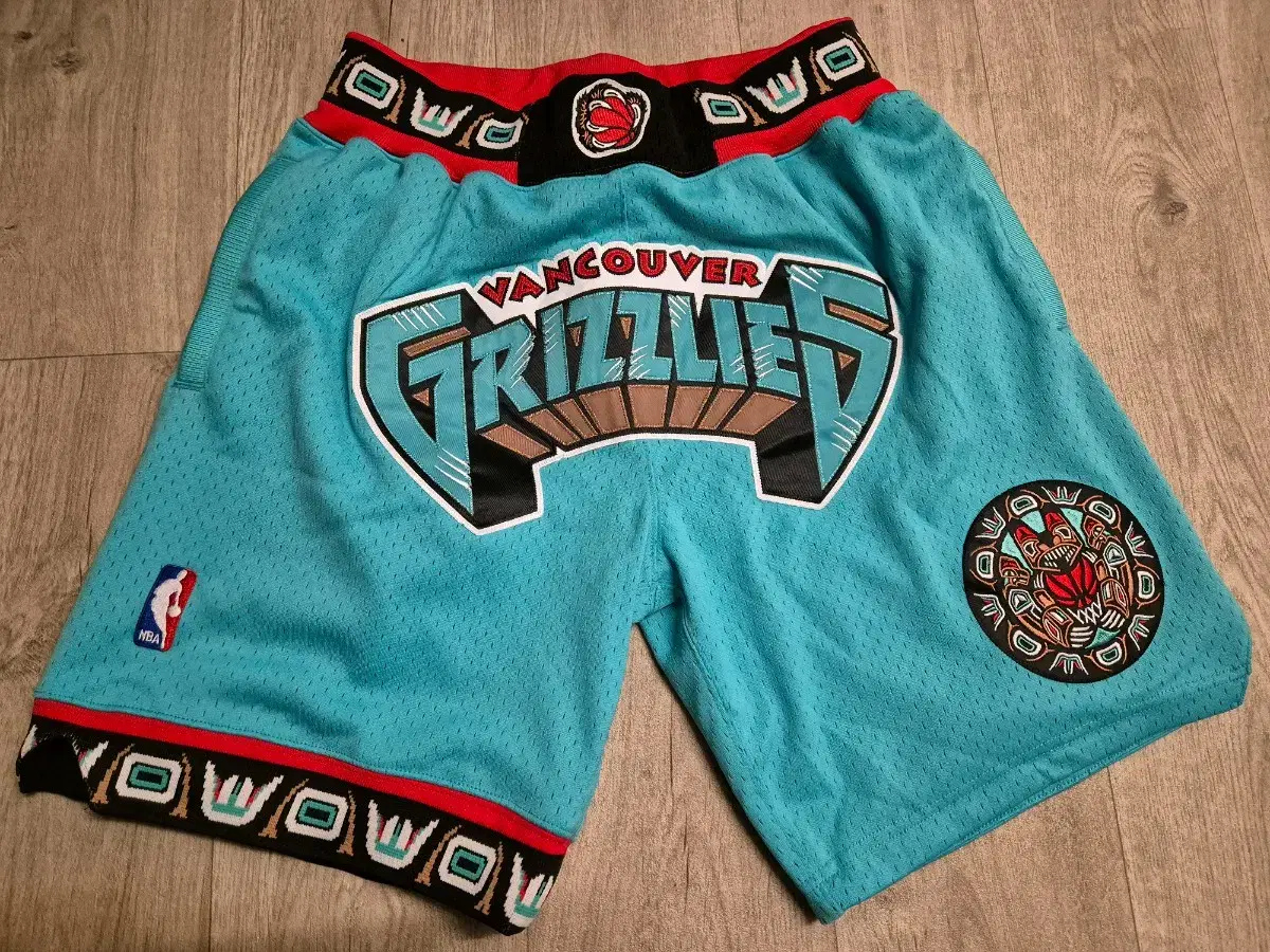 Vancouver grizzlies 그리즐리즈 nba 농구 반바지 S